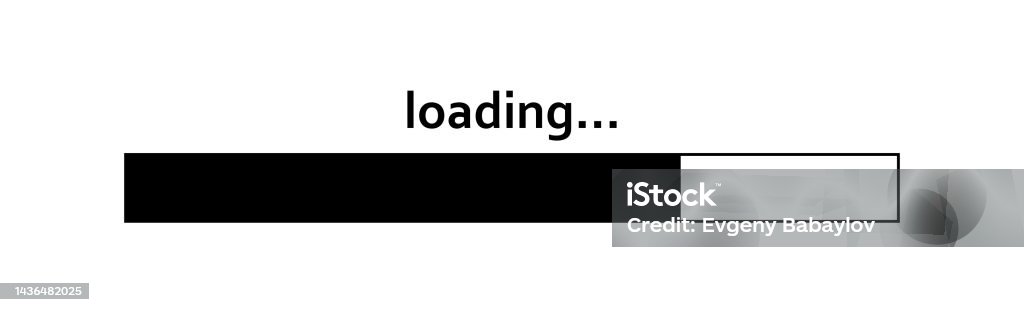 Background Status Download Status Scale Download Progress On White Background Vector ...