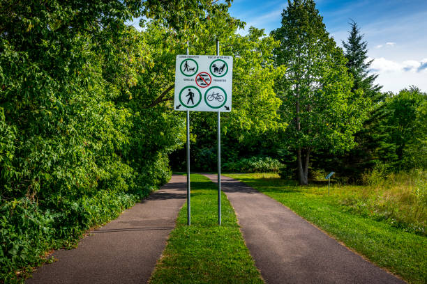 road sign in Canada
