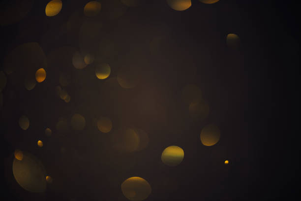 istock Bokeh circles soft golden glitter lights abstract overlay 1436492364