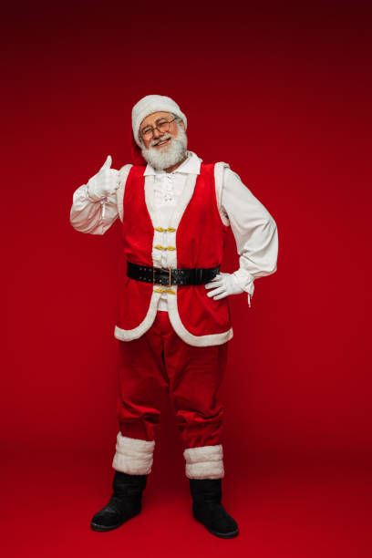 istock Happy, real, funny Santa Claus 1436493529