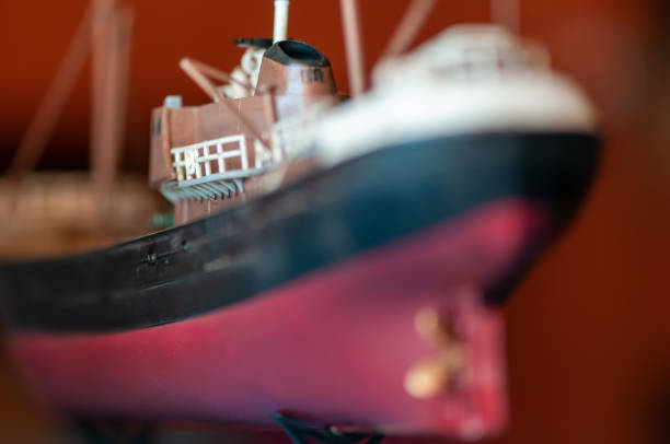 istock Close-up on a toy boat 1436497053
