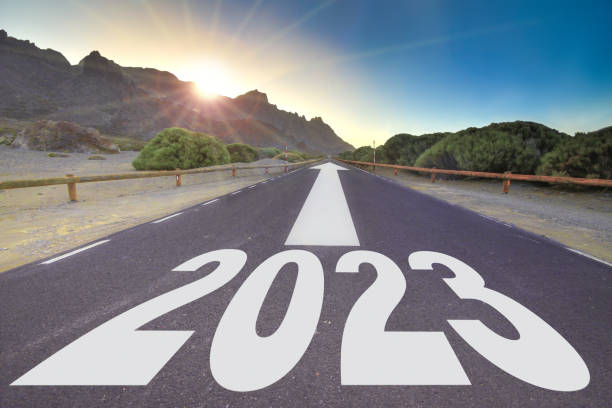 istock new year 2023
concept, empty asphalt road against the sunrise with sun rays 1436499597