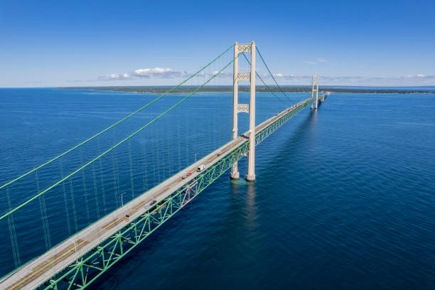 istock Mackinac Bridge, Michigan, USA 1436505358