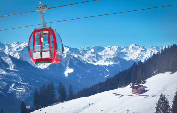 istock Cable car at Mittersill at Austrian Alps 1436505453