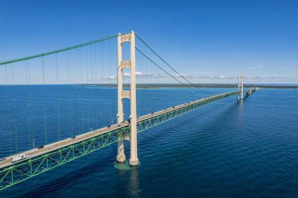 istock Mackinac Bridge, Michigan, USA 1436505498