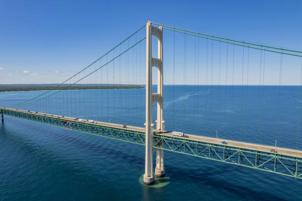 istock Mackinac Bridge, Michigan, USA 1436505598