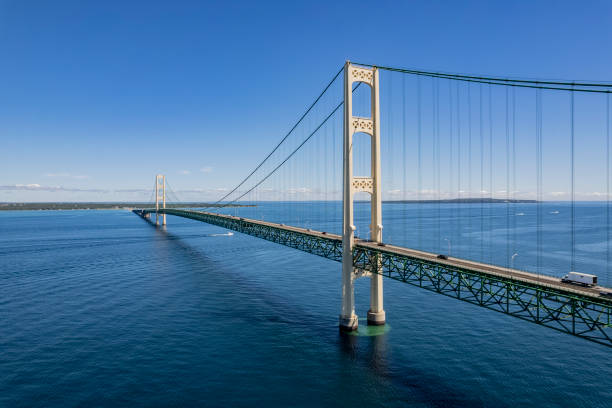 istock Mackinac Bridge, Michigan, USA 1436505687