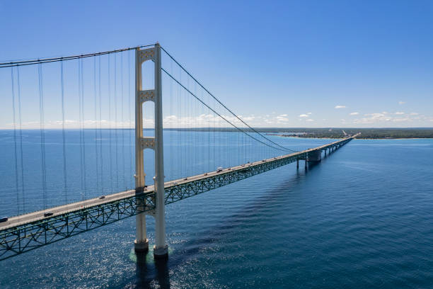 istock Mackinac Bridge, Michigan, USA 1436505861