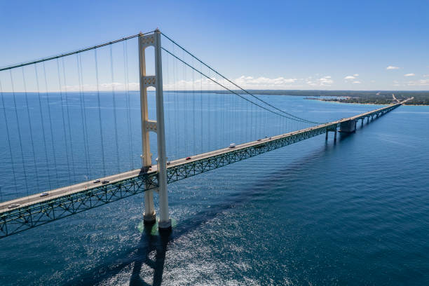 istock Mackinac Bridge, Michigan, USA 1436505865