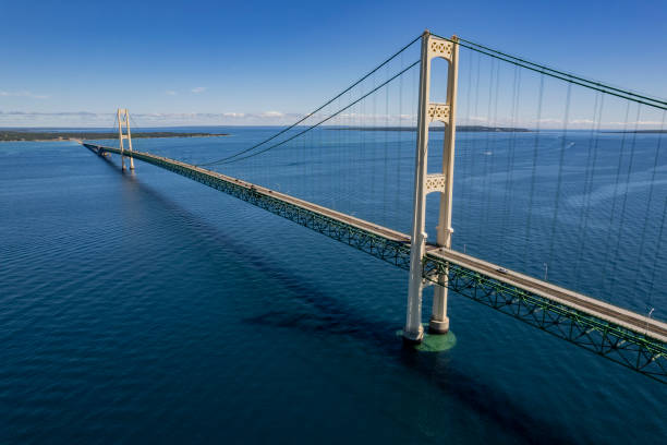 istock Mackinac Bridge, Michigan, USA 1436505983