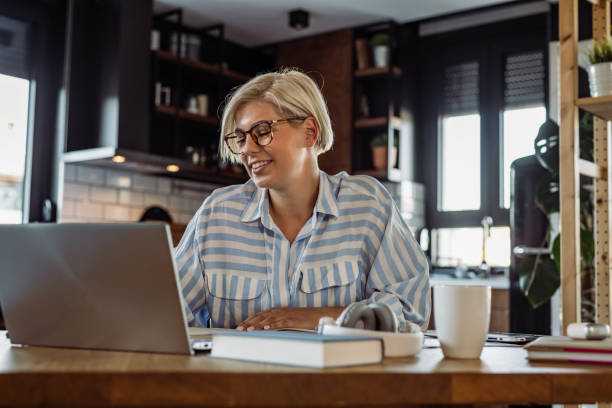 istock Busy day working from home 1436519707