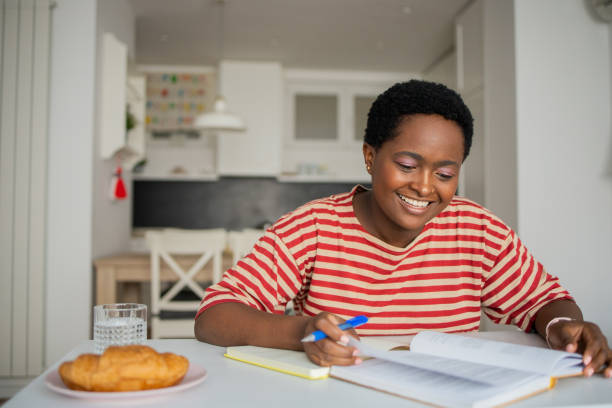 istock Woman working from home 1436526933