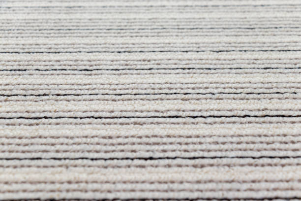 istock Surface texture of striped carpet 1436548540