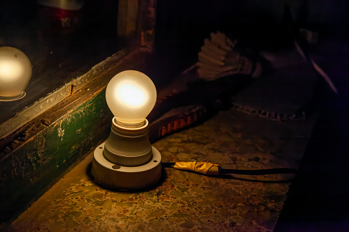 Old light bulb