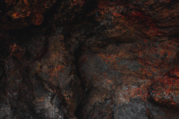 istock Brown texture. Stone background. Rock texture. Grunge Rough structure. Abstract texture. Rock surface with cracks. Rock pile. Paint spots wall. Wall marble. 1436556008