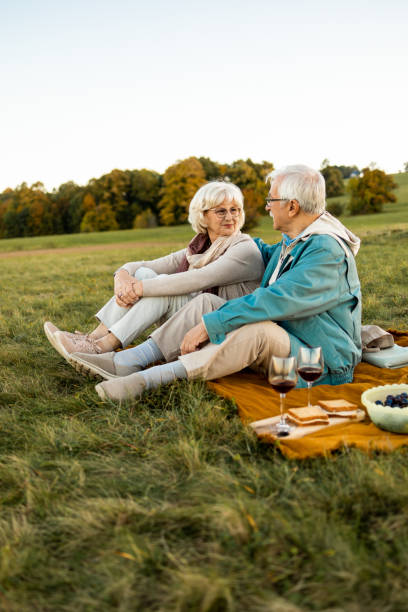 istock Picnic at the nature with the view 1436576409