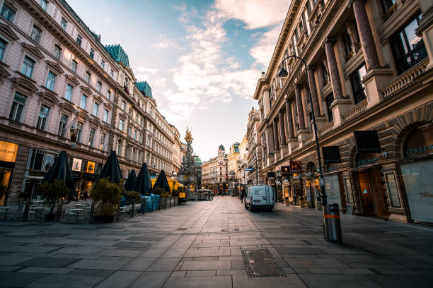 istock Sunrise over Vienna, Austria. 1436582072