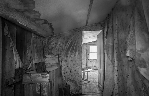 Black & White Photos of Ghost Town
