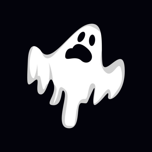 istock Ghost  Design, Halloween Icon, Halloween Costume Illustration, Celebration Banner Template 1436617073