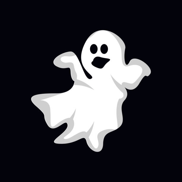 istock Ghost  Design, Halloween Icon, Halloween Costume Illustration, Celebration Banner Template 1436617691