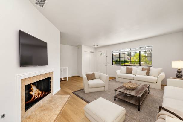 istock Contemporary living room 1436623443