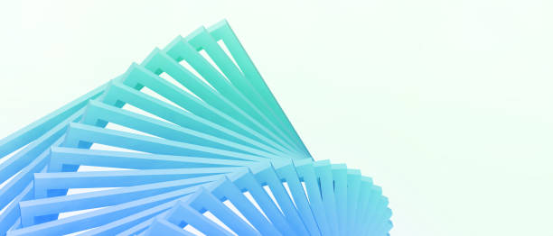 istock Business concept Success. Abstract Background and Creative idea for Innovation technology Science concept Internet on Blue. Development, connection, ,copy space , digital, banner, website-3d Rendering 1436640262