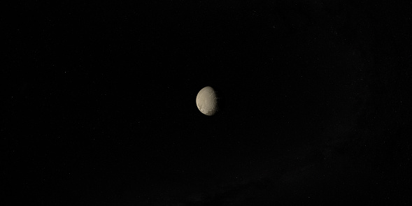 Towards Dwarf 28978 Ixion In The Outer Space Stock Photo