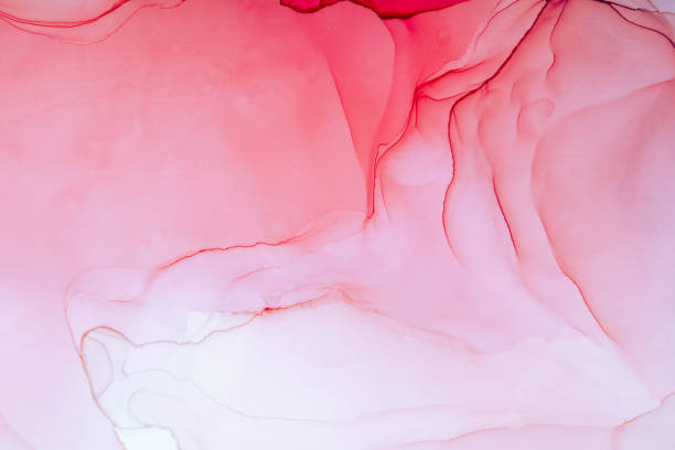 istock Abstract colorful Ink background. Alcohol Ink art. 1436661528