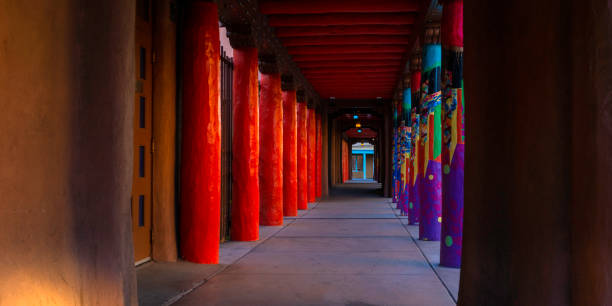 istock Santa Fe Downtown Center Corridor 1436663163