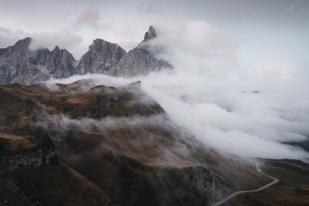 istock Mountains of Passo Rolle, Dolomites, Italy 1436663815