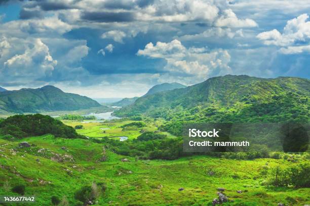 Ladies View In County Kerry Ireland Stock Photo - Download Image Now - Ireland, Forest, Mountain