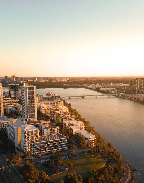 istock Unique shots capturing the beautiful Parramatta River. Mainly situated in Rhodes, Sydney,Australia 1436680629