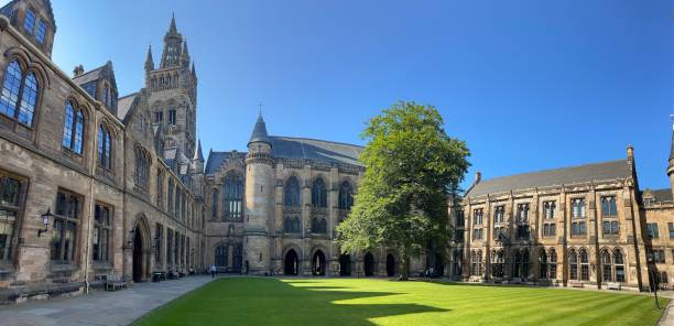 istock Scenic view of a Glasgow university in Scotland 1436680984
