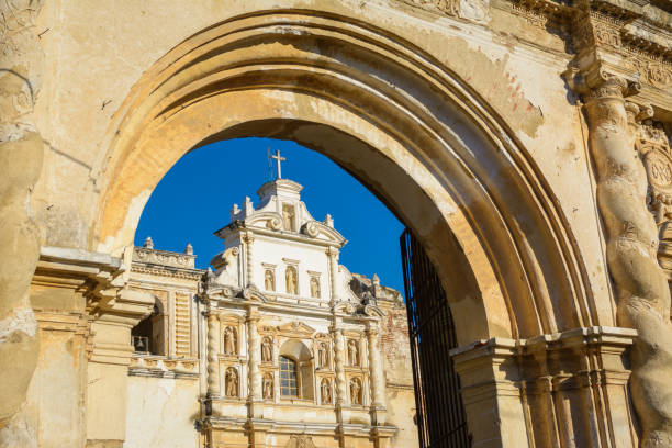 The San Francisco Cathedral in Antigua, Guatemala