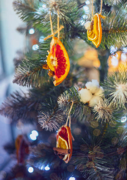 istock Christmas decoration, orange slice, cinnamon 1436702383