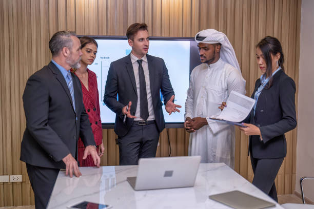 istock Group of business diversity people 1436735308