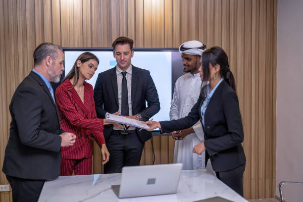 istock Group of business diversity people 1436735439