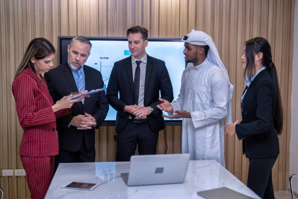istock Group of business diversity people 1436735510