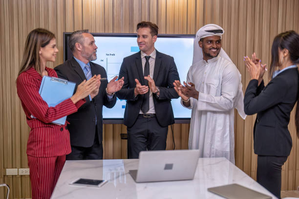 istock Group of business diversity people 1436736295