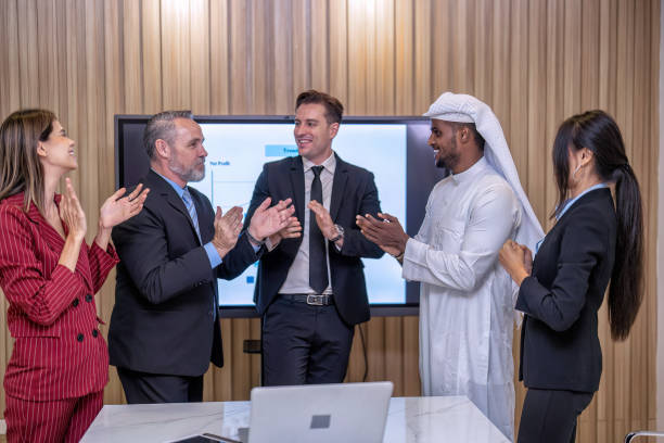 istock Group of business diversity people 1436736575
