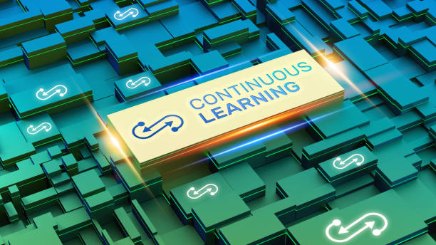 CONTINUOUS LEARNING stock photo