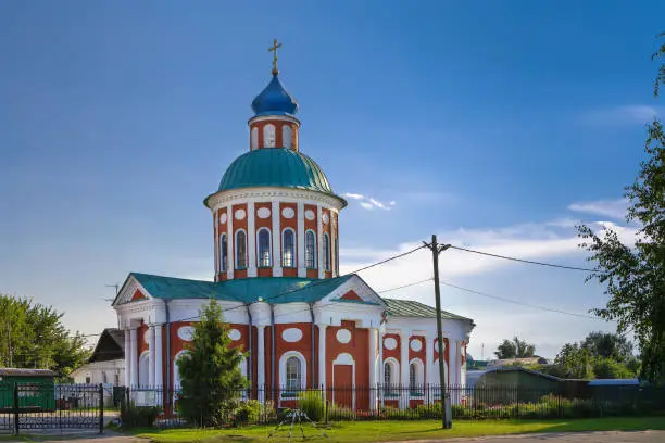 Church of Nikita the Great Martyr in Yuriev-Polsky city, Russia