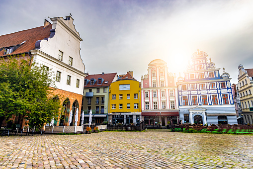 Old town Szczecin in Poland