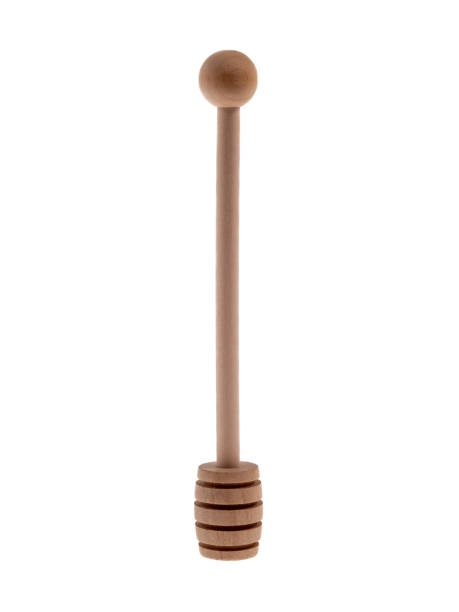 istock Honey dipper on a white background. Honey dipper isolated on white background. 1436749550