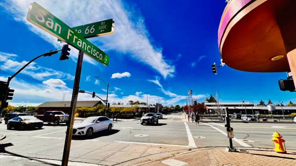 Route 66 on beautiful Morning