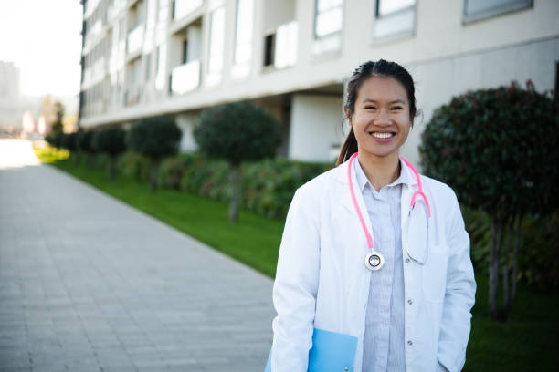 istock Young female doctor 1436754606