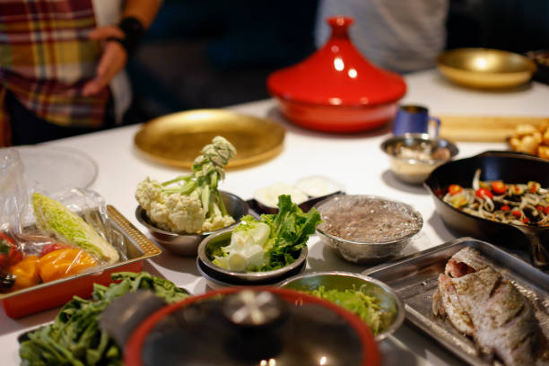 istock Private Cuisine Today's Menu Preparation 1436755007
