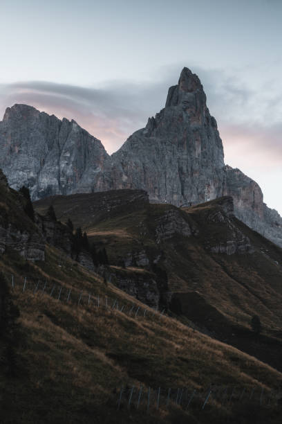 istock Passo Rolle Landscape, Dolomites, Italy 1436761025