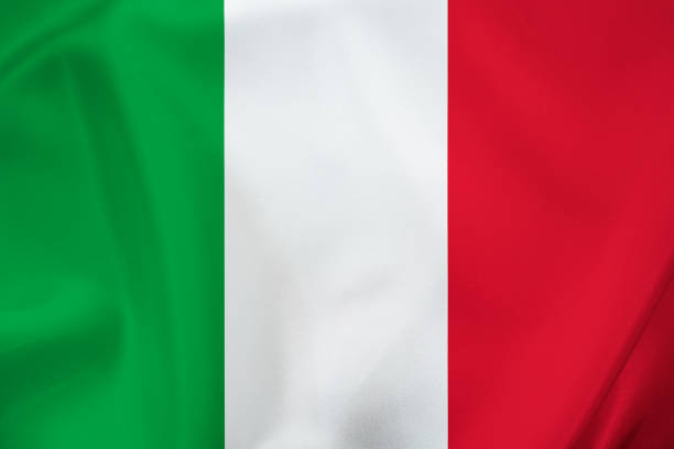 istock Italy flag natiional official symbol, texture object background. 1436765114