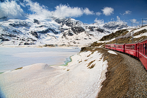 Image taken from The Bernina Express of Lago Bianco (\